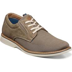 Nunn Bush Otto Knit Plain Toe Oxford M - Taupe Multi