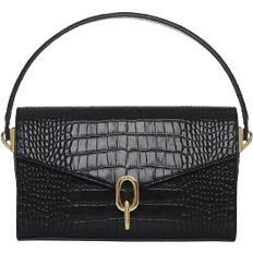 Anine Bing Colette Bag - Black Embossed