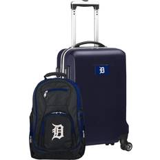 Detroit Tigers Deluxe 2-Piece Backpack and Carry-On Set Navy