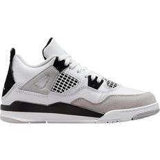 Kids jordan 4 Nike Air Jordan 4 Retro PS - White/Black/Neutral Grey