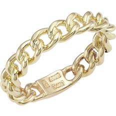 Saks Fifth Avenue Curb Link Ring - Gold