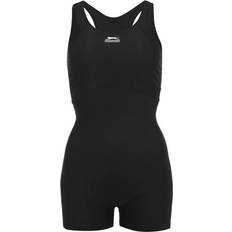 XXL Swimsuits Slazenger Boyleg Swimsuit Ladies - Black