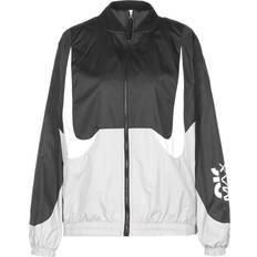 Nike L - Outdoor Jackets - Women Nike Sportswear Air Max Day Jacket Women - Black/Light Iron Ore/Flat Pewter/White