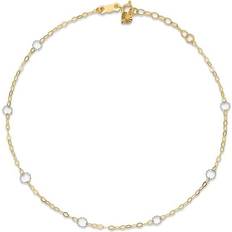 Macy's Circle Anklet - Gold/Silver