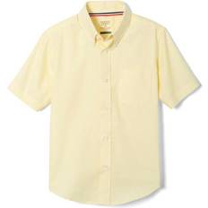 French Toast Short Sleeve Oxford Shirt - Yellow