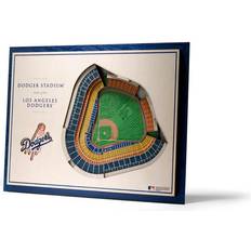 YouTheFan Los Angeles Dodgers 3D Stadium Wall Art