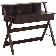 Techni Mobili Storage Wenge Writing Desk 55.2x109.9cm