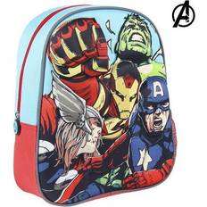 The Avengers 3D School Bag (26 x 31 x 10 cm) Blue