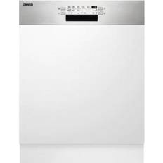 60 cm - Semi Integrated Dishwashers Zanussi ZDSN653X2 White