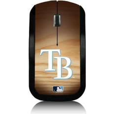 Strategic Printing Tampa Bay Rays Wood Print Wireless USB Mouse