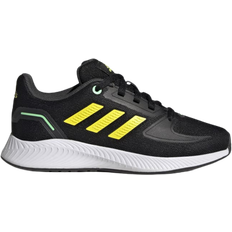 Adidas Kid's Runfalcon 2.0 - Core Black/Beam Yellow/Beam Green