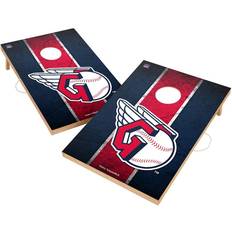 Victory Tailgate Cleveland Indians Solid Wood Cornhole Vintage Game Set