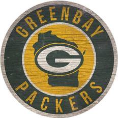 Fan Creations Green Bay Packers State Circle Sign Board