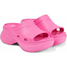 Balenciaga Women Outdoor Slippers Balenciaga Pool Crocs - Pink