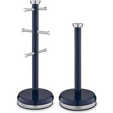 Tower Mug Tree & Towel Pole Set Kitchenware 2pcs