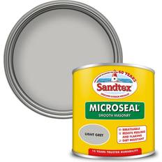 Sandtex 150ml Tester Smooth Masonry Paint Light Grey