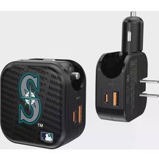 Strategic Printing Seattle Mariners Dual Port USB Car & Home Charger