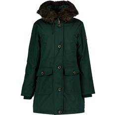 Superdry Rookie Down Parka Coat - Green