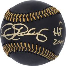 Fanatics Oakland Athletics Dennis Eckersley Fanatics Authentic Black Leather Baseball