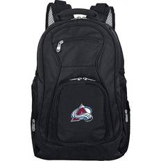 NHL Black Colorado Avalanche 19 Laptop Travel Backpack
