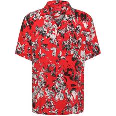 Hugo Boss Ellino Logo Print Shirt - Open Red