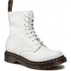 42 ⅓ Lace Boots Dr. Martens 1460 Pascal Virginia - White