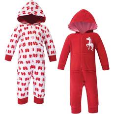 Hudson Fleece Jumpsuits 2-pack - Christmas Unicorn (11156616)