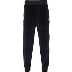 True Religion Velour Jogger Pants - Jet Black