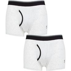 FARAH Pack Plain Cotton Keyhole Trunks Mens