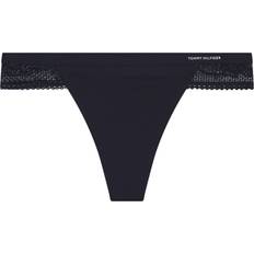 Tommy Hilfiger Women Knickers Tommy Hilfiger Plain-coloured thong, blue