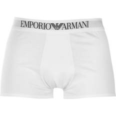 Emporio Armani White Men's Underwear Emporio Armani Iconic Logoband Boxer Trunk