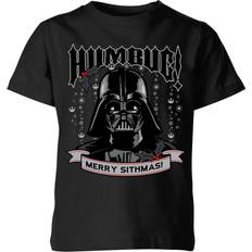Star Wars Darth Vader Humbug Kids' Christmas T-Shirt 11-12