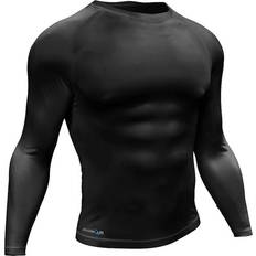 Green Base Layer Tops Precision Essential Baselayer Long Sleeve Shirt Adult 34-36"