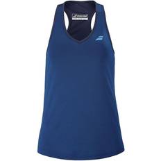 Football Tank Tops Babolat Play Tank Top Girls - Blue (3GP1071-4000)