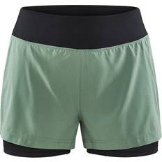 Craft ADV Essence 2-in-1 Shorts W - Green