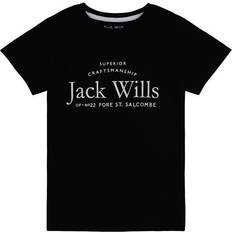 Jack Wills Kid's Girls Forstal Logo Script T-Shirt