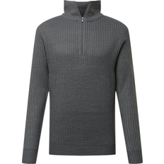 Brandit Marin Pullover Troyer Sweater (Olivgrön, 2XL)