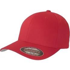 Flexfit Wooly Combed Cap - Red