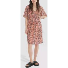 InWear Veree Abstract Print Dress, Coral/Multi