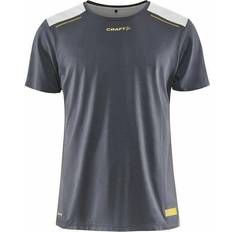 Craft Sportswear Men - Sportswear Garment T-shirts Craft Sportswear PRO Hypervent SS Tee Granite/Ash