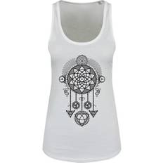 Unorthodox Collective Womens/Ladies Mystical Dreamcatcher Vest Top (White)