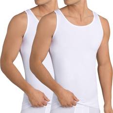 Black - Men Shapewear & Under Garments Sloggi 2-pack Men Vest * Kampanj *