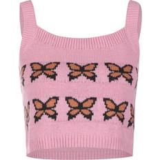 Levi's Heaven Sweater Tank - Butterflies Pink/Pink