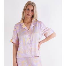 Pieces Pcvilli SS Satin Shirt Dam Skjortor