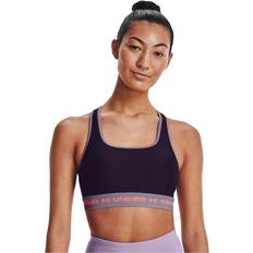 Green Bras Under Armour Women's Mid Crossback Pocket Sports Bra