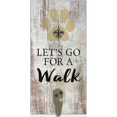 Fan Creations New Orleans Saints Leash Holder Sign Board