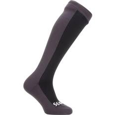 Wool Underwear Sealskinz Cold Weather Knee Length Sock - Black/Grey