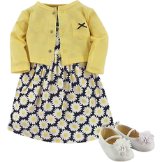 Hudson Dress, Cardigan, Shoes 3-Piece Set - Daisy (65236079)