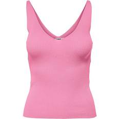 Jacqueline de Yong Women T-shirts & Tank Tops Jacqueline de Yong Nanna V-Neck Sleeveless Top - Pink/Rosebloom