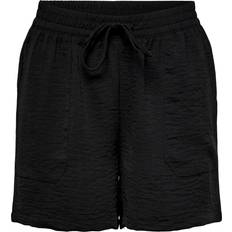 Jacqueline de Yong Women Shorts Jacqueline de Yong JDY – jersey-shorts med knytning midjan-Svart/a